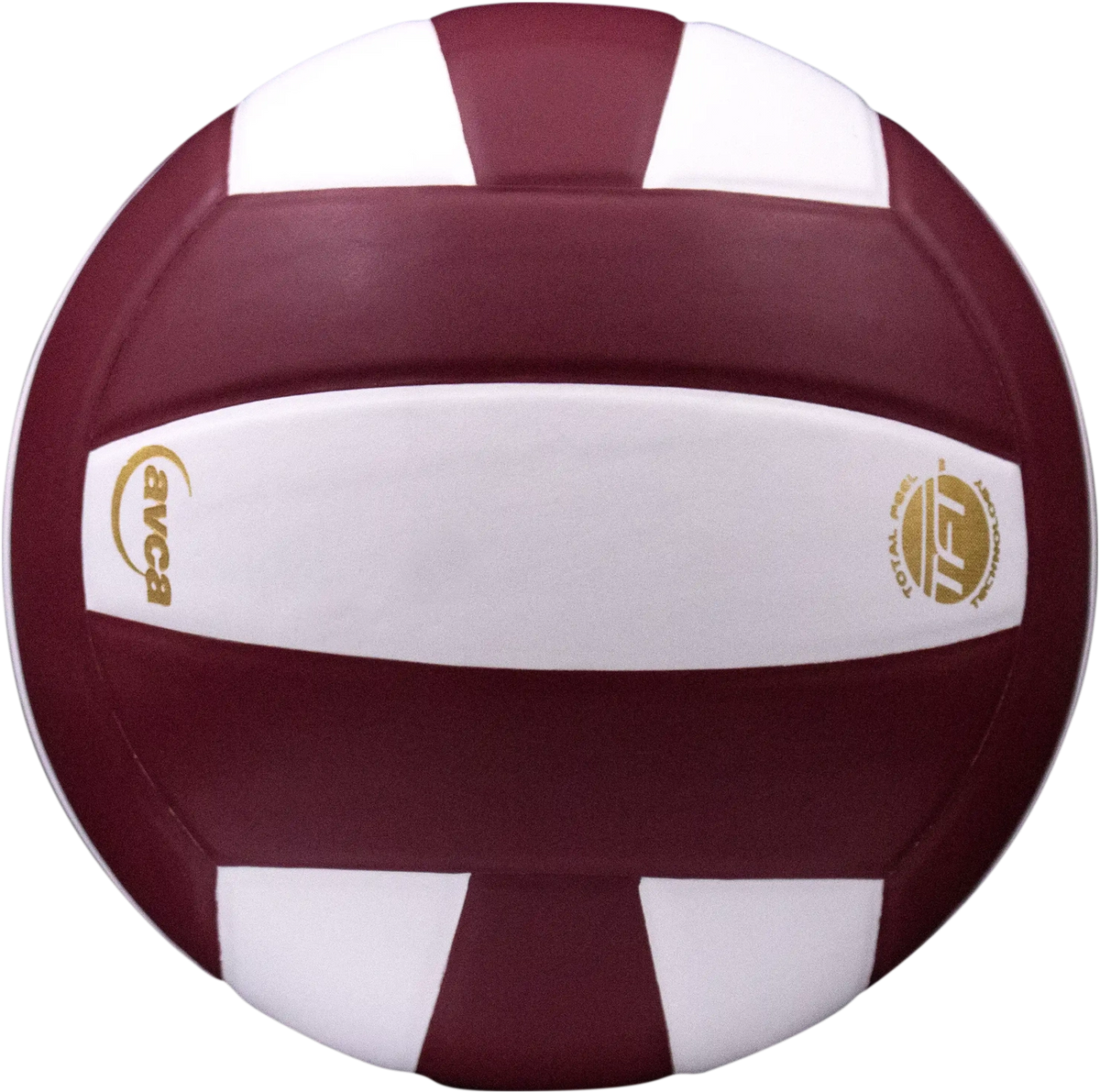 Perfection Leather Volleyball Non Nfhs - Maroon/white / Yes
