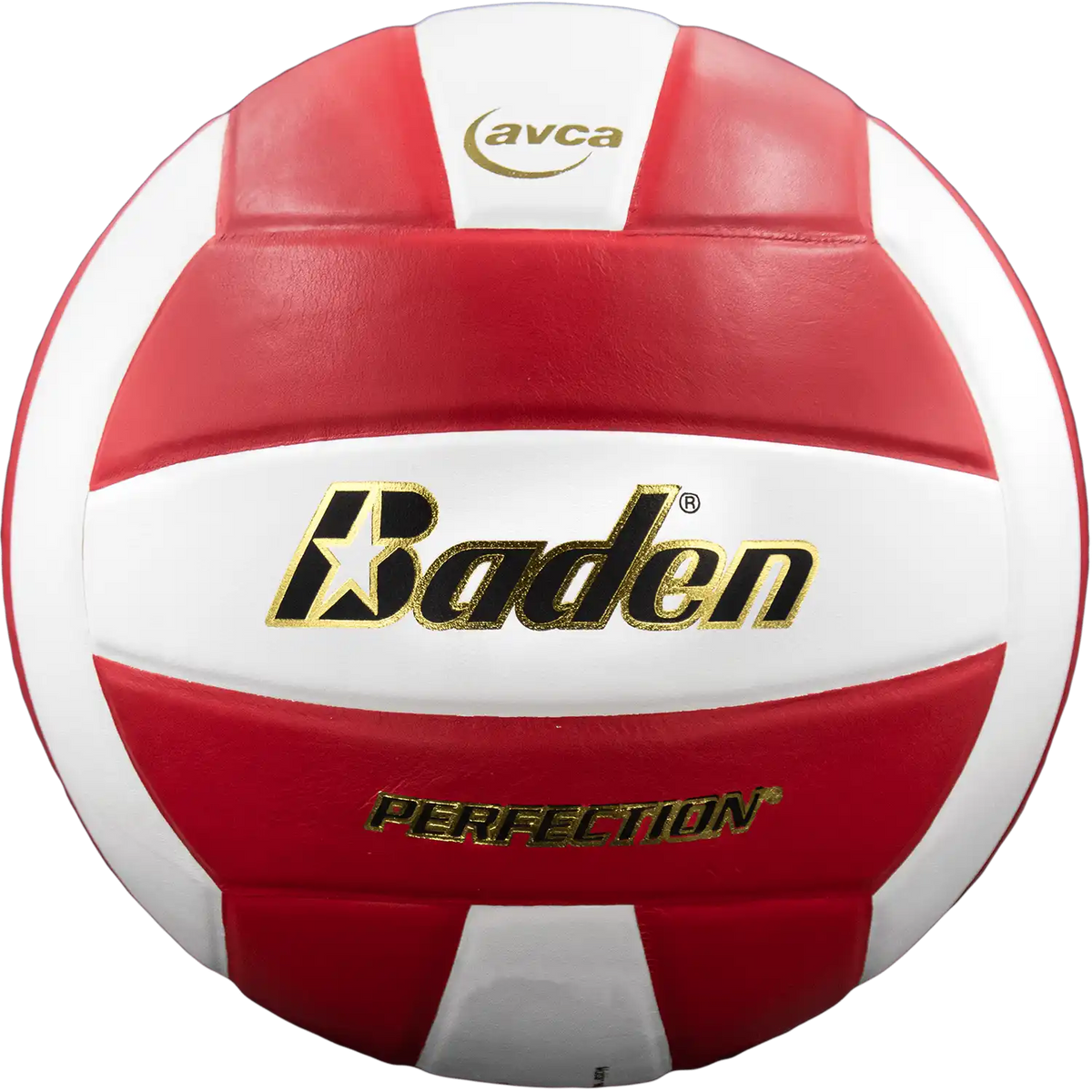 Perfection Leather Volleyball Non Nfhs - Red/white