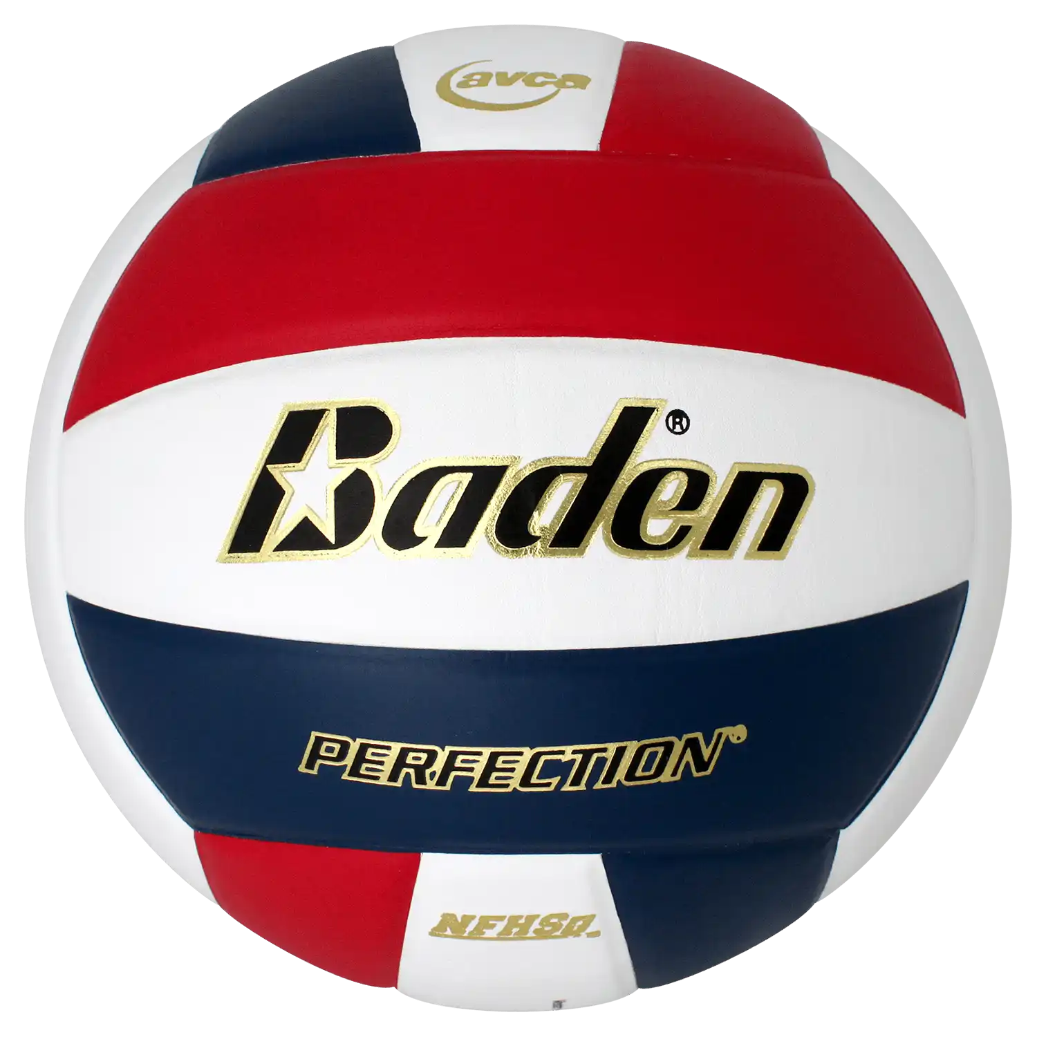 Perfection Leather Volleyball - Red/white/navy
