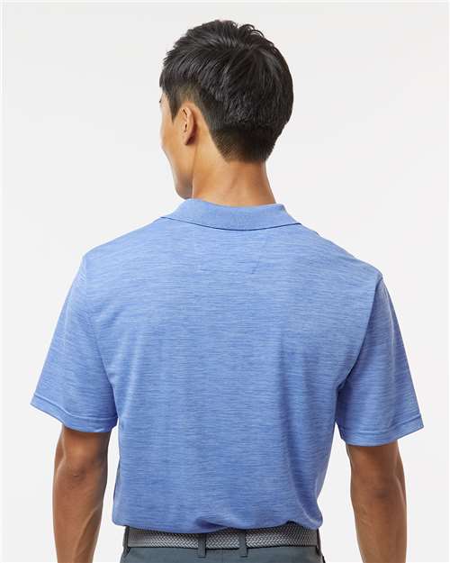 Peri Blue Heather Dakota Striated Heather Polo - 130