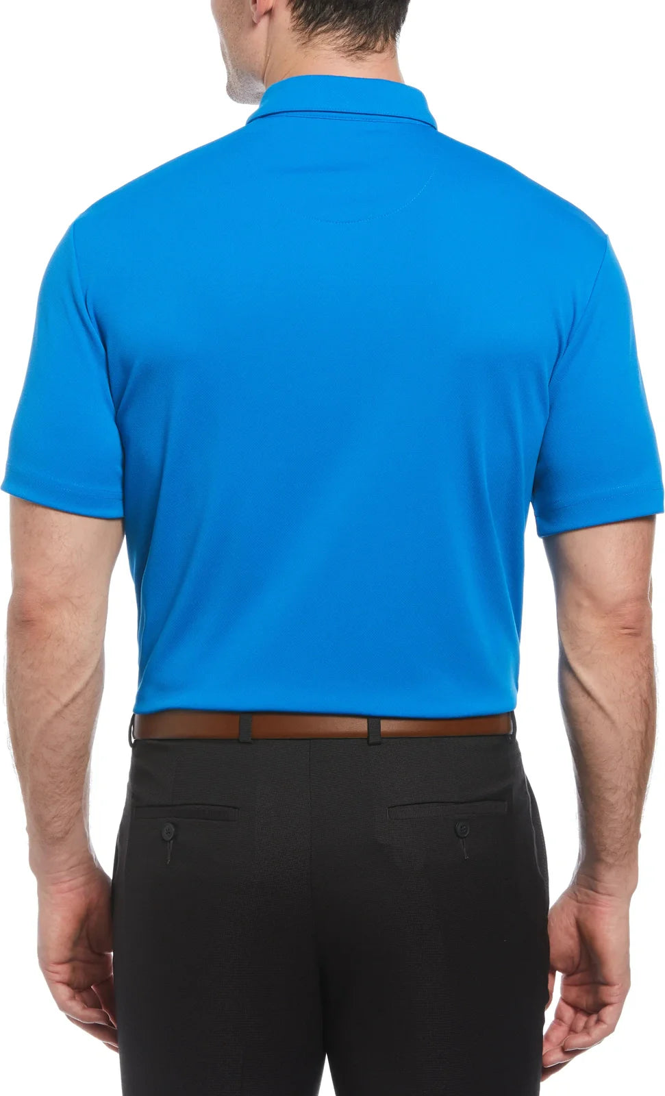 Perry Ellis Golf Pem100 Classic Short Sleeve Polo - Directoire Blue