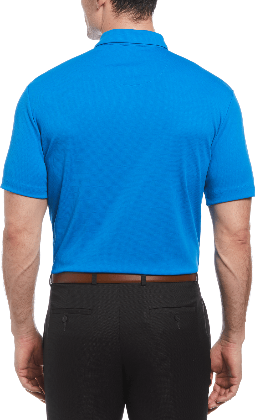 Perry Ellis Golf Pem100 Classic Short Sleeve Polo - Directoire Blue