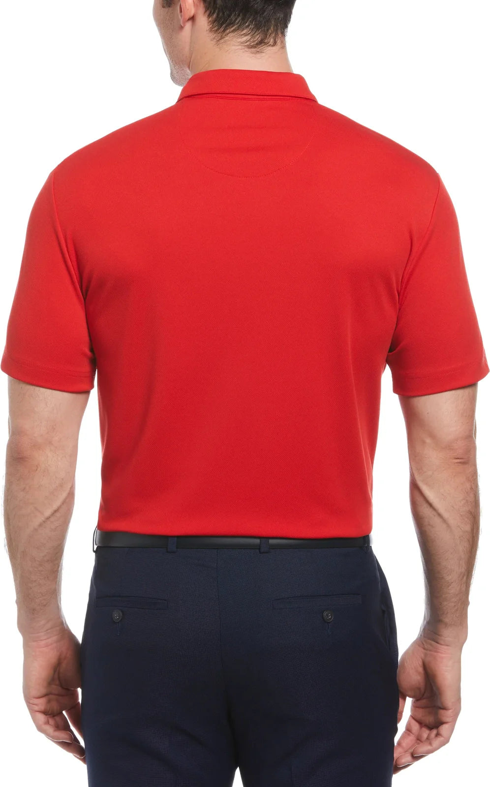 Perry Ellis Golf Pem100 Classic Short Sleeve Polo - Salsa