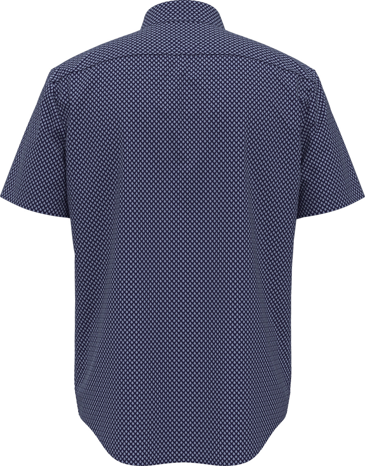 Perry Ellis Golf Pem124 Men’s Short Sleeve Stretch Woven Shirt - Peacoat