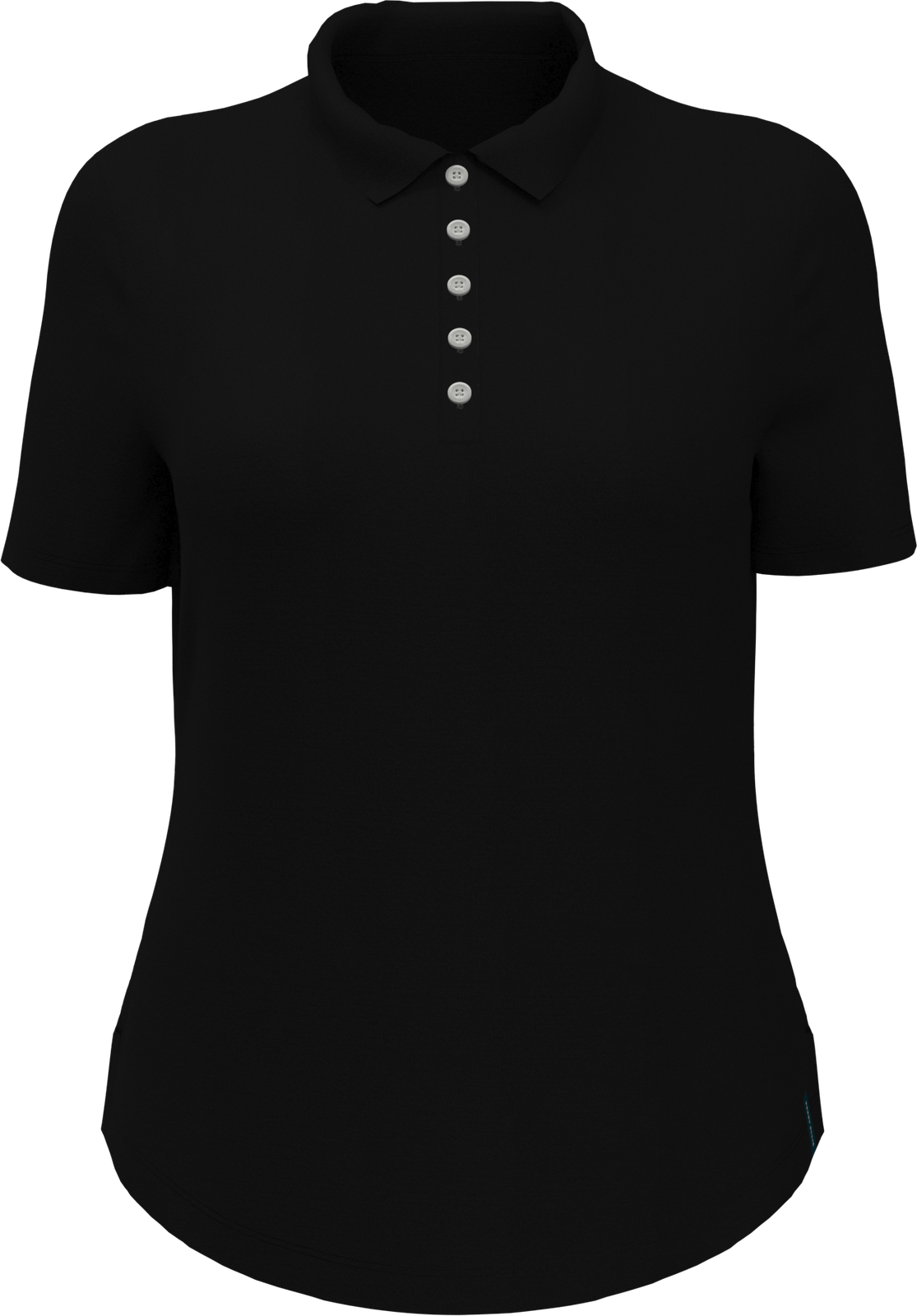 Perry Ellis Golf Pew105 Classic Short Sleeve Polo - Caviar