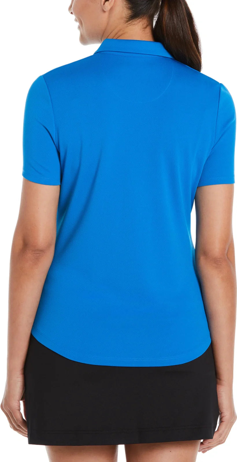 Perry Ellis Golf Pew105 Classic Short Sleeve Polo - Directoire Blue - Ladies s