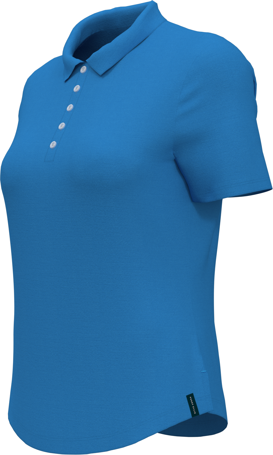Perry Ellis Golf Pew105 Classic Short Sleeve Polo - Directoire Blue