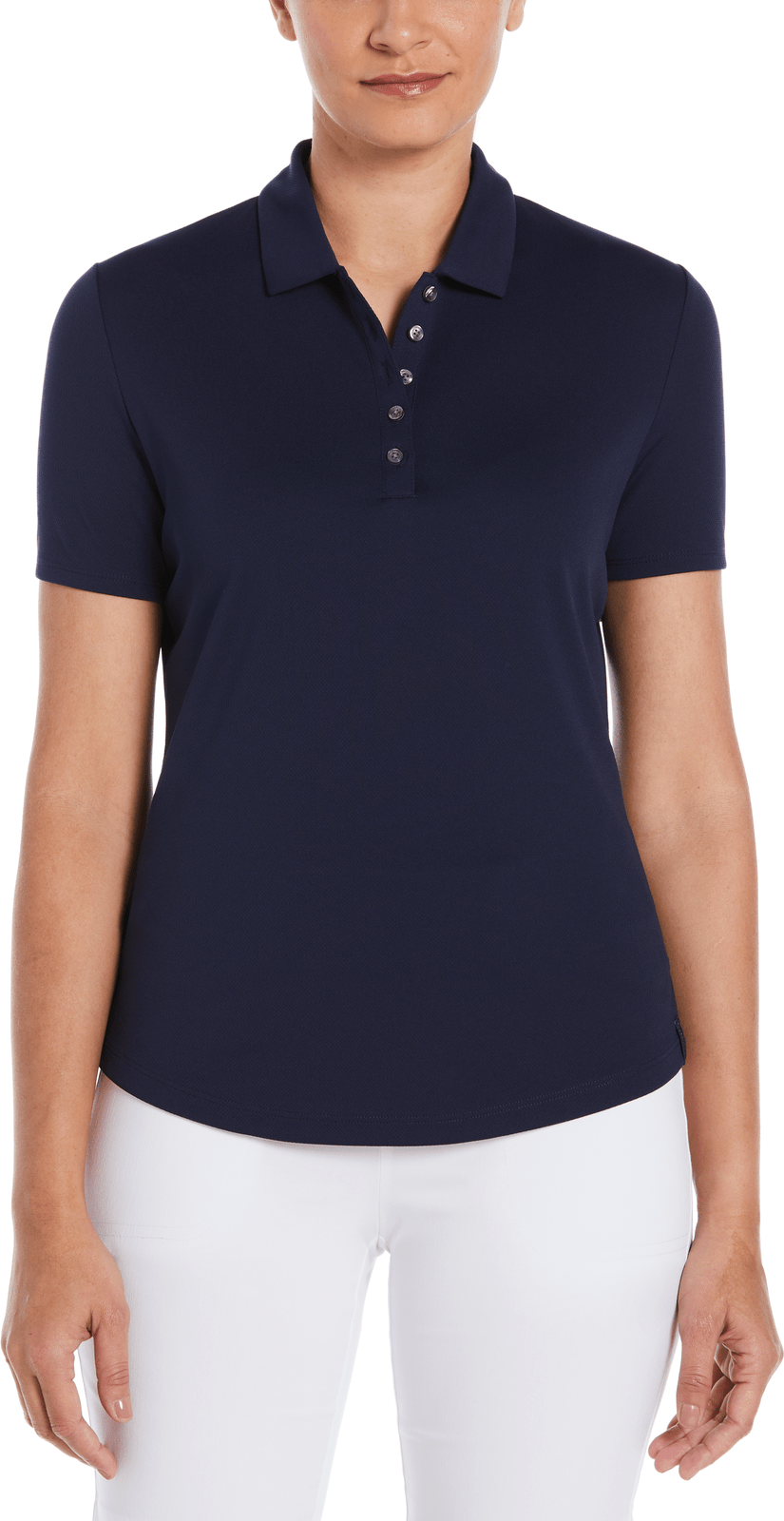 Perry Ellis Golf Pew105 Classic Short Sleeve Polo - Peacoat