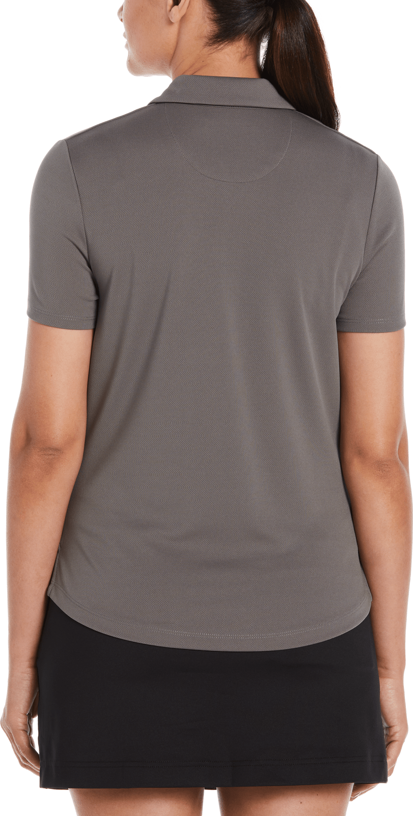 Perry Ellis Golf Pew105 Classic Short Sleeve Polo - Smoked Pearl