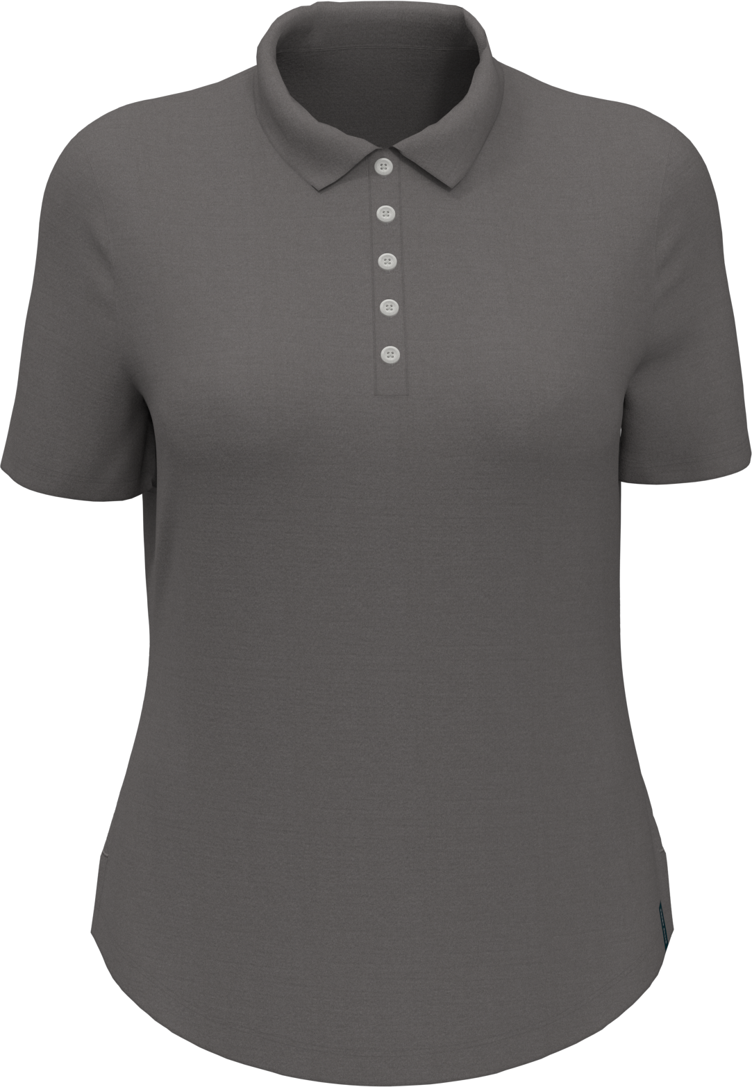 Perry Ellis Golf Pew105 Classic Short Sleeve Polo - Smoked Pearl