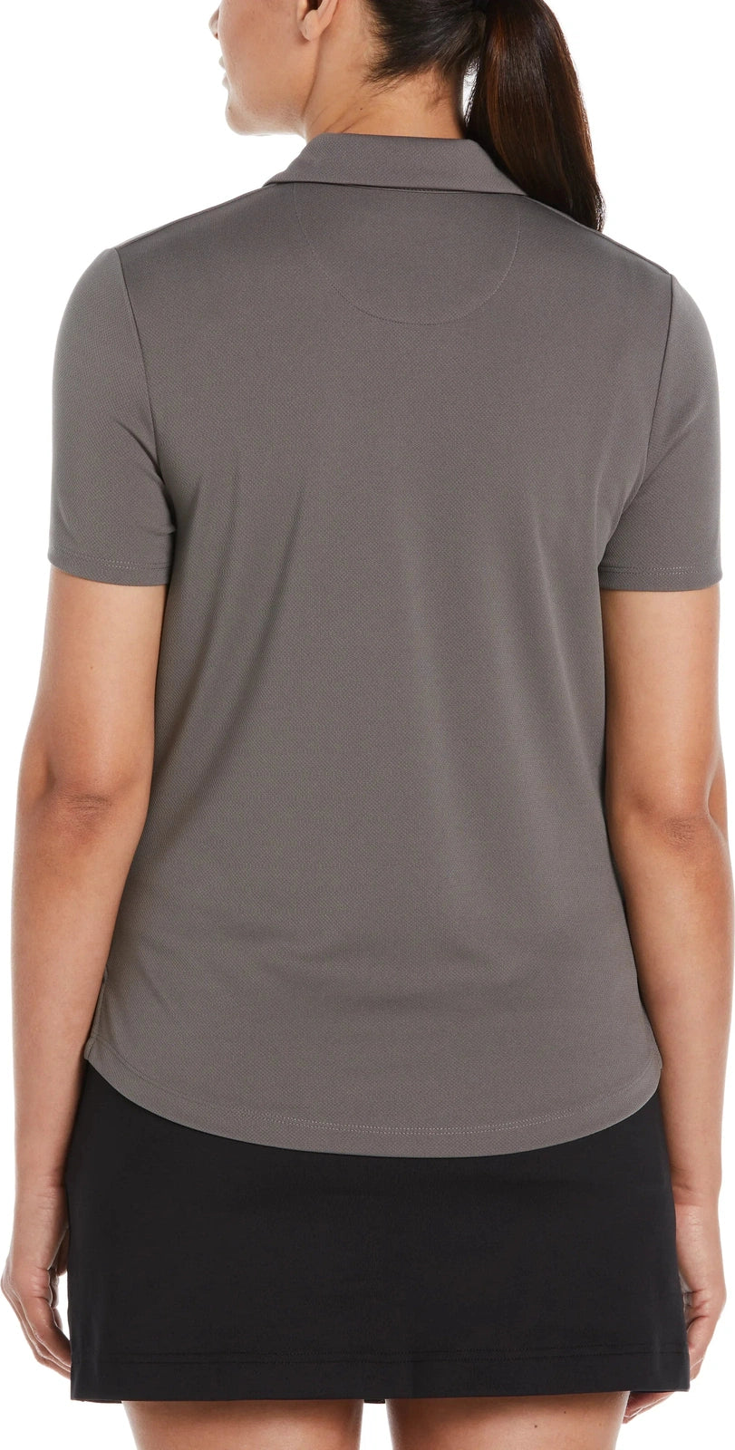 Perry Ellis Golf Pew105 Classic Short Sleeve Polo - Smoked Pearl