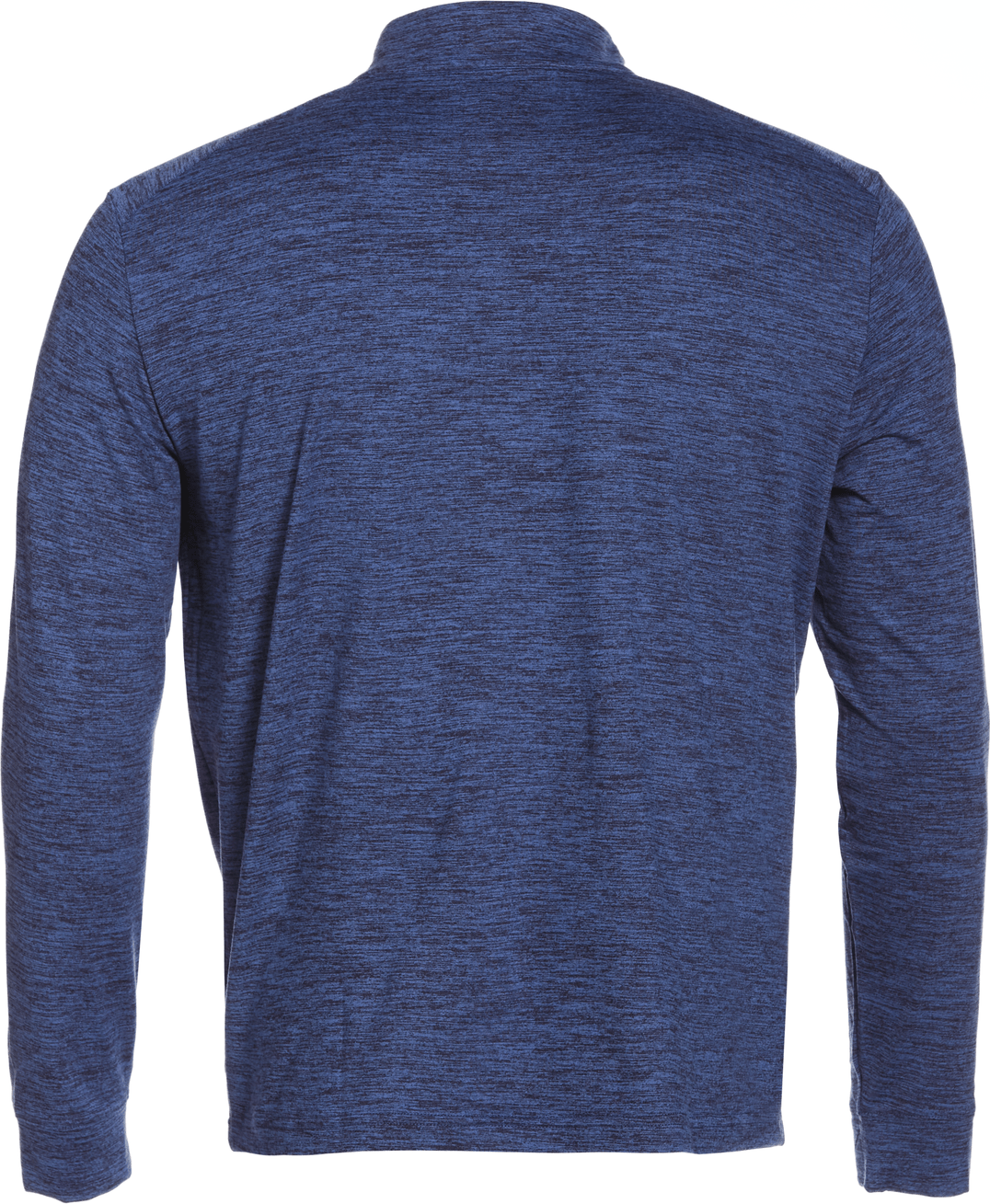 Perry Ellis Golf Pew108 Women’s 1/4 Zip Long Sleeve Heather - Peacoat Htr