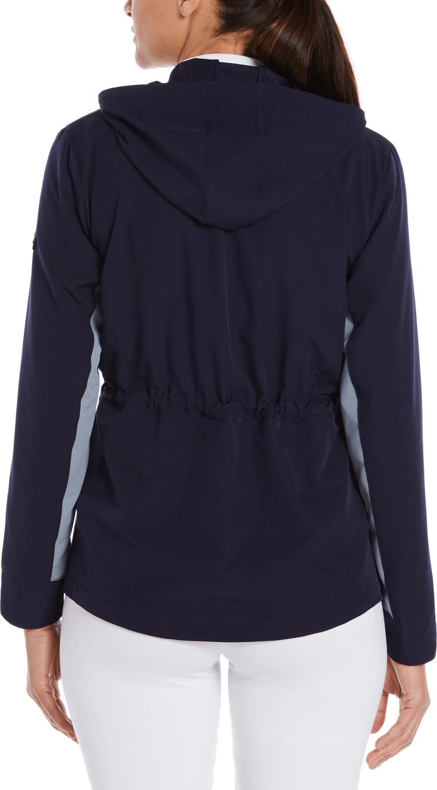 Perry Ellis Golf Pew114 Ladies Long Sleeve Full Zip Jacket - Peacoat