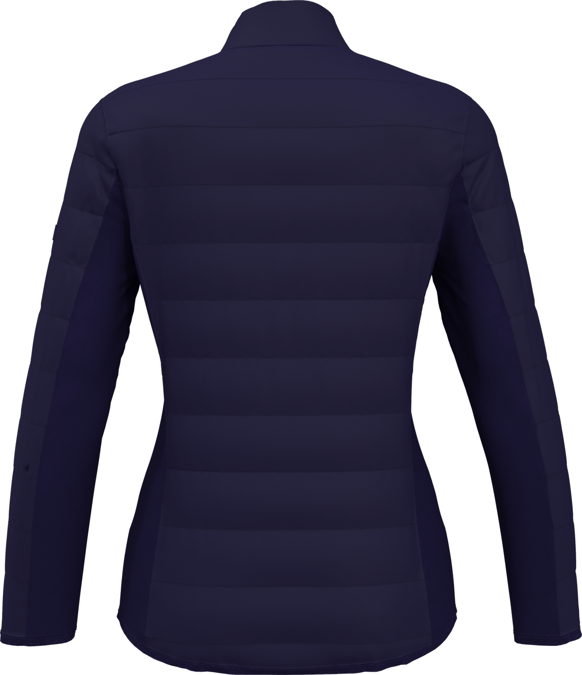Perry Ellis Golf Pew115 Women’s Long Sleeve Faux Down Full Zipper - Peacoat