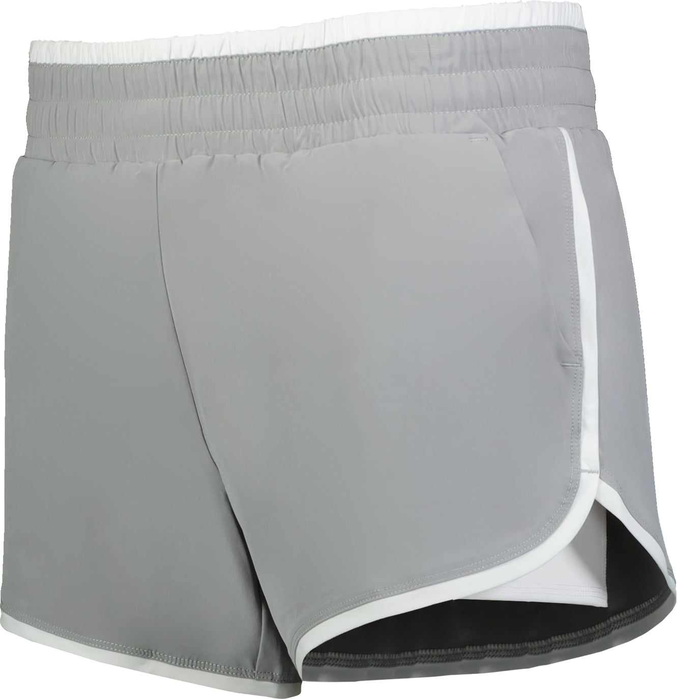 PEWTER LDS DOUBLE COURT SHORTS