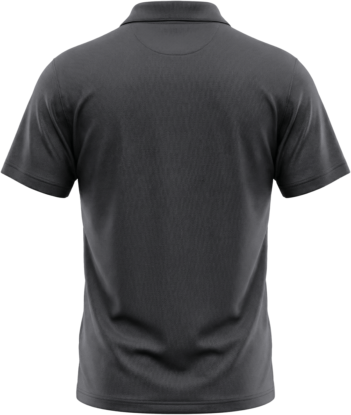 Pga Tour Pgm001 Short Sleeve Airflux Solid Mesh Polo - Asphalt