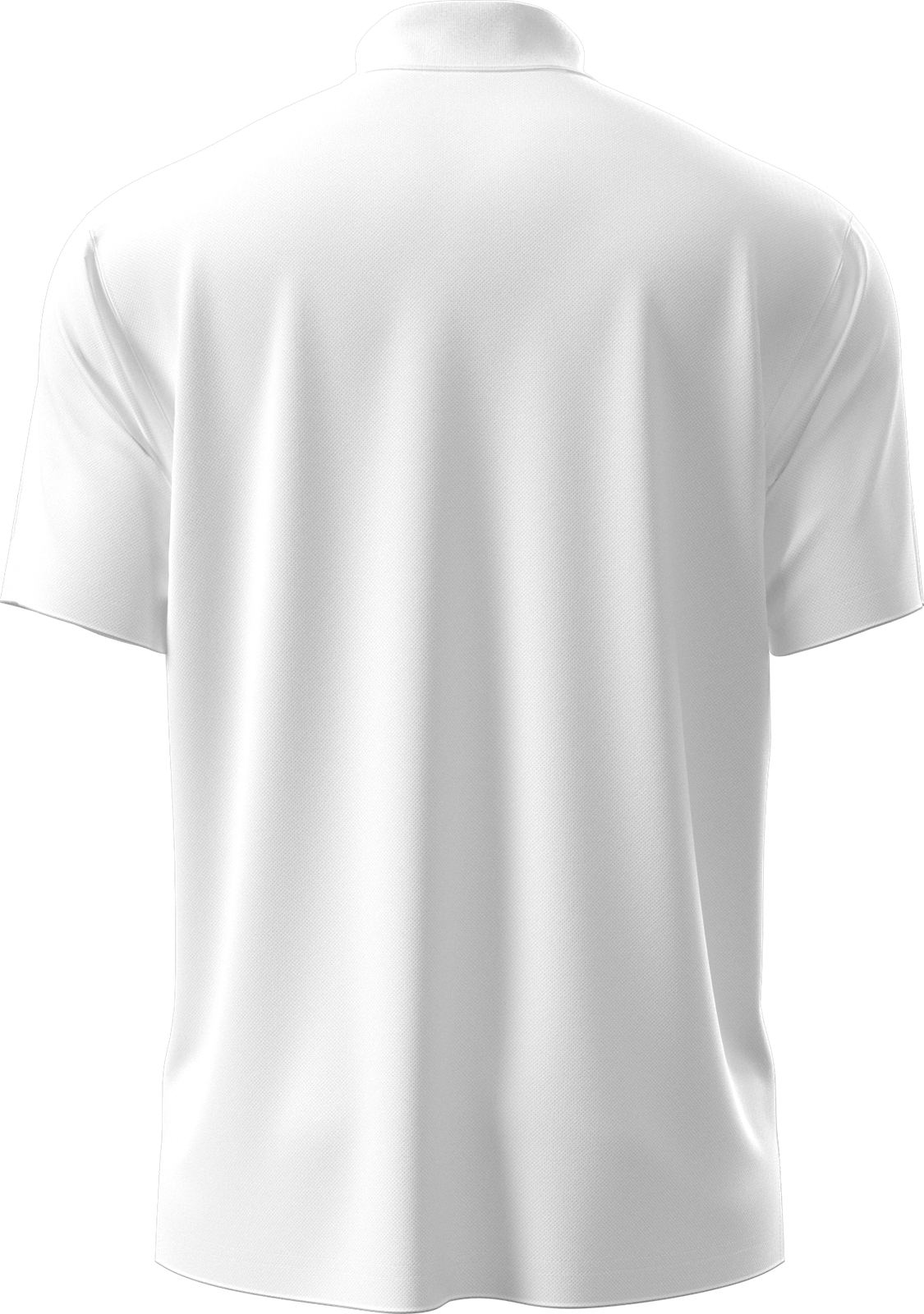 Pga Tour Pgm001 Short Sleeve Airflux Solid Mesh Polo - Bright White