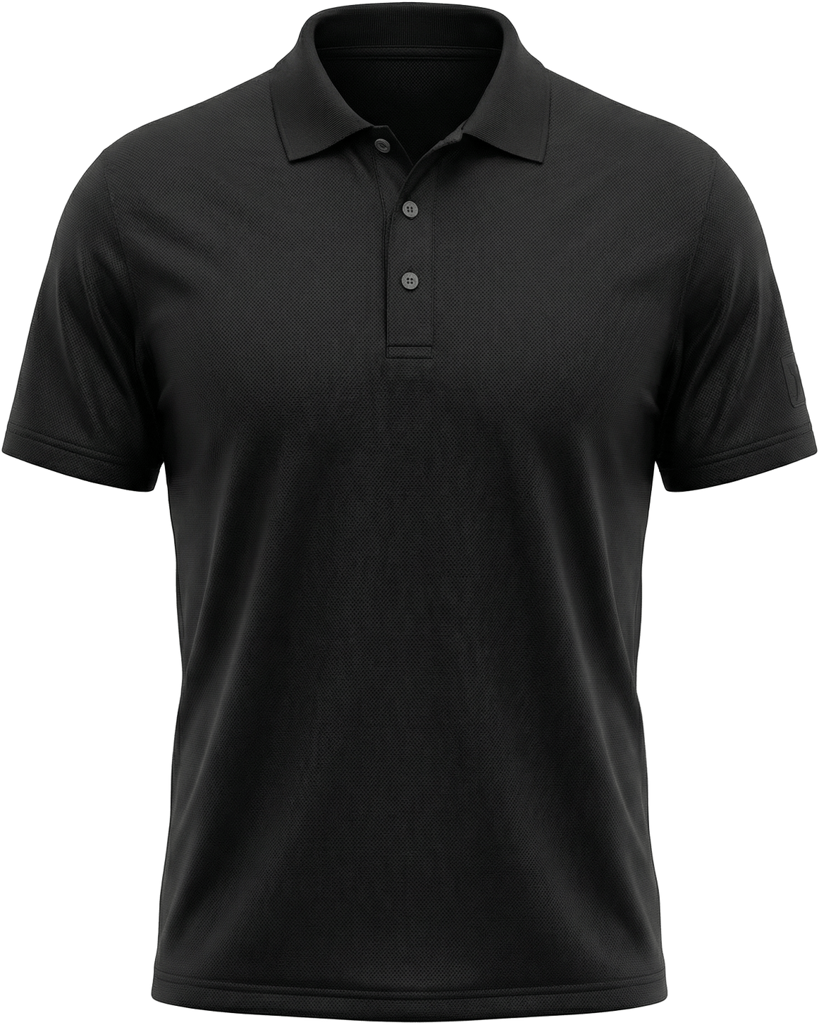 Pga Tour Pgm001 Short Sleeve Airflux Solid Mesh Polo - Caviar