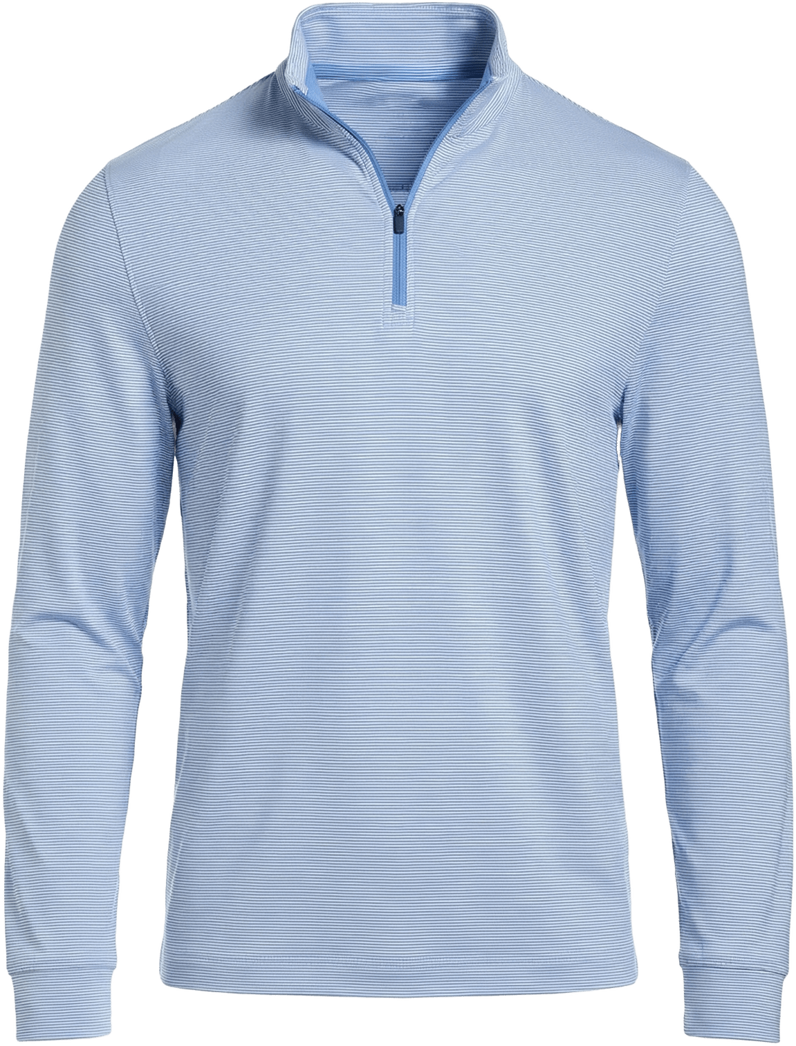 Pga Tour Pgm006 Stretch Feeder Stripe Long Sleeve Golf Shirt - Top o the Morning