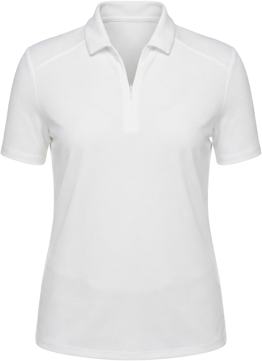 Pga Tour Pgw004 Ladies Short Sleeve Airflux Golf Polo - Bright White