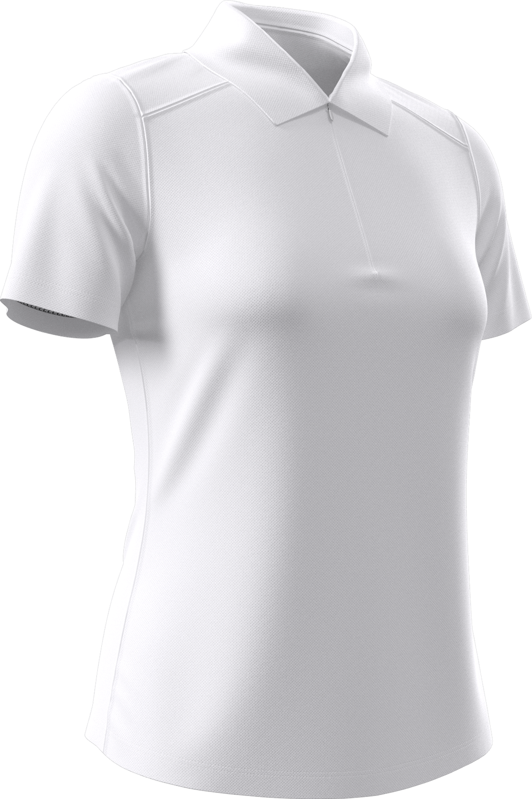 Pga Tour Pgw004 Ladies Short Sleeve Airflux Golf Polo - Bright White