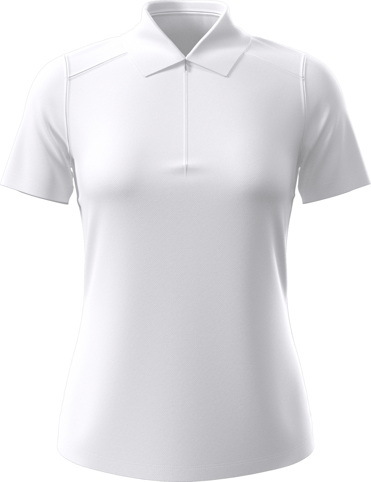Pga Tour Pgw004 Ladies Short Sleeve Airflux Golf Polo - Bright White