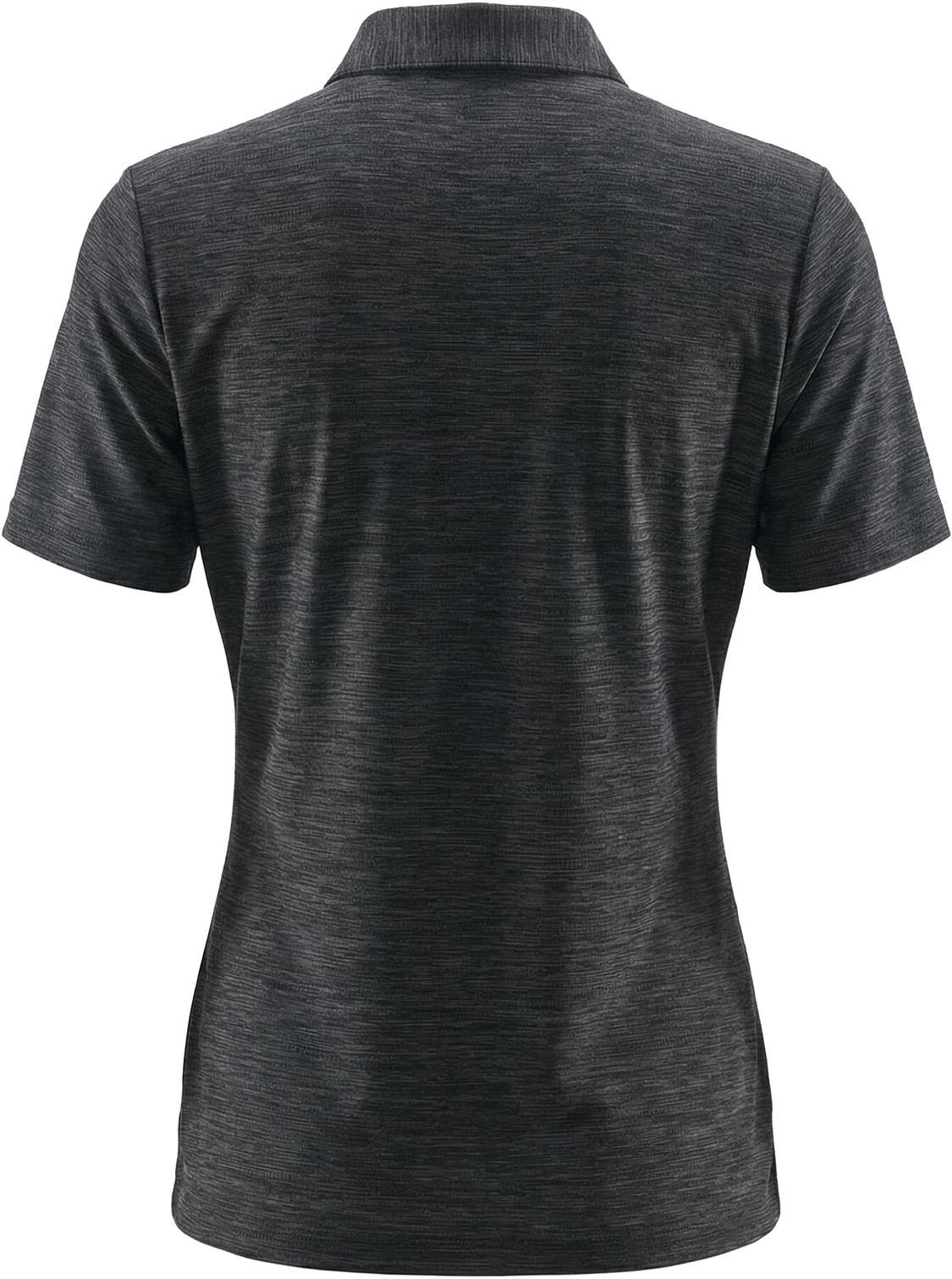 Pga Tour Pgw007 Jaspe Airflux Short Sleeve Golf Polo - Caviar Htr