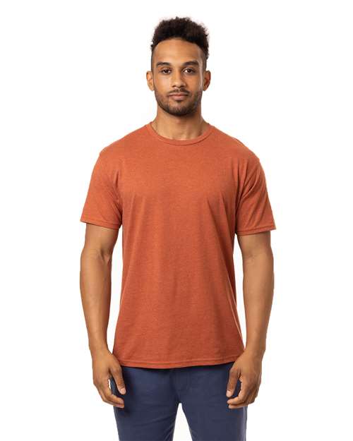 Picante Heather Committed CVC T-Shirt - ec1090