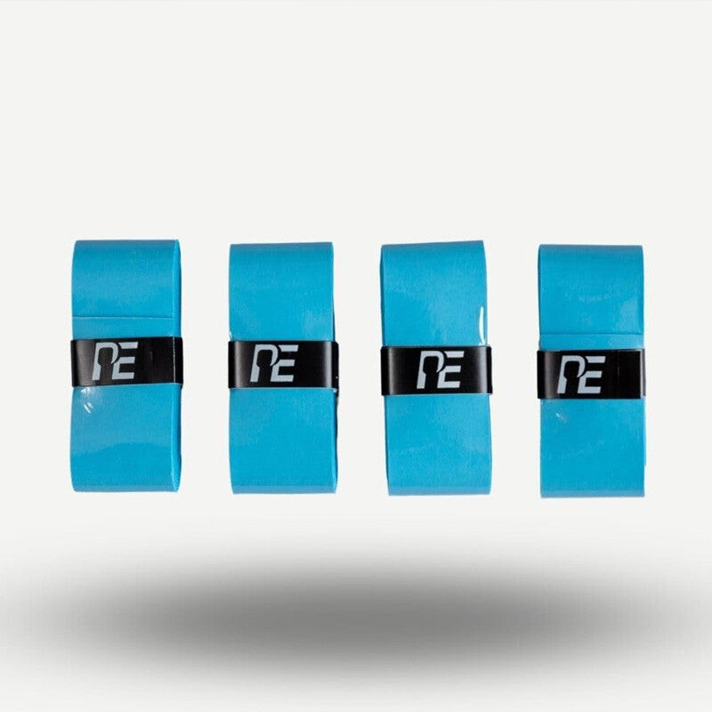 Pickleball Effect Comfort Tac Overgrip (4x) (black) - Blu / Os