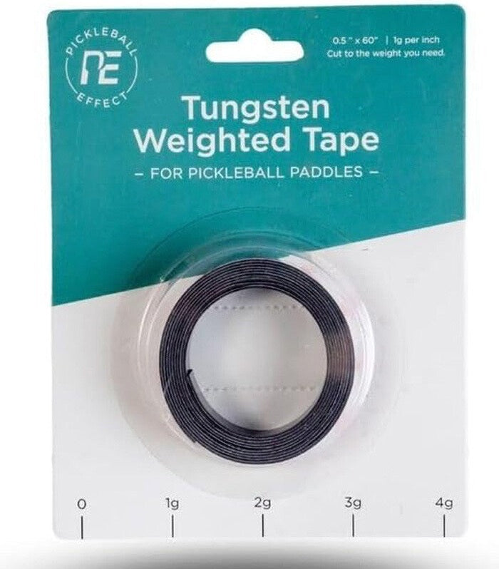 Pickleball Effect Tungsten Weighted Tape (1x) (black) - Blk / Os