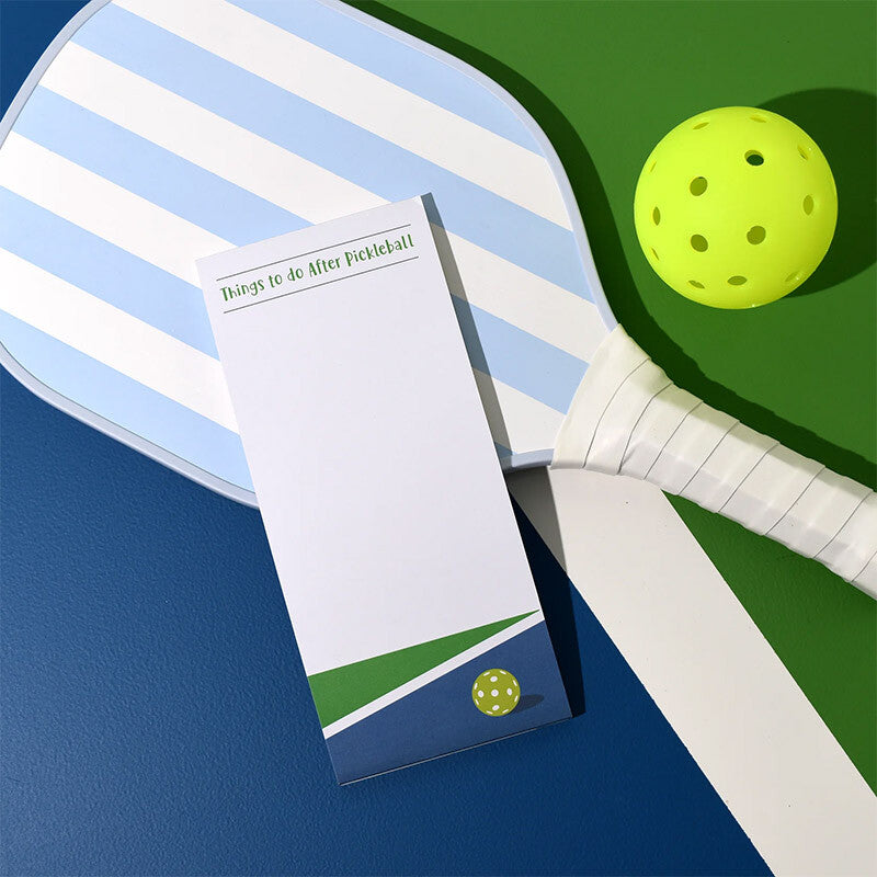 Pickleball Notepad - Things to do After - Wht / Os
