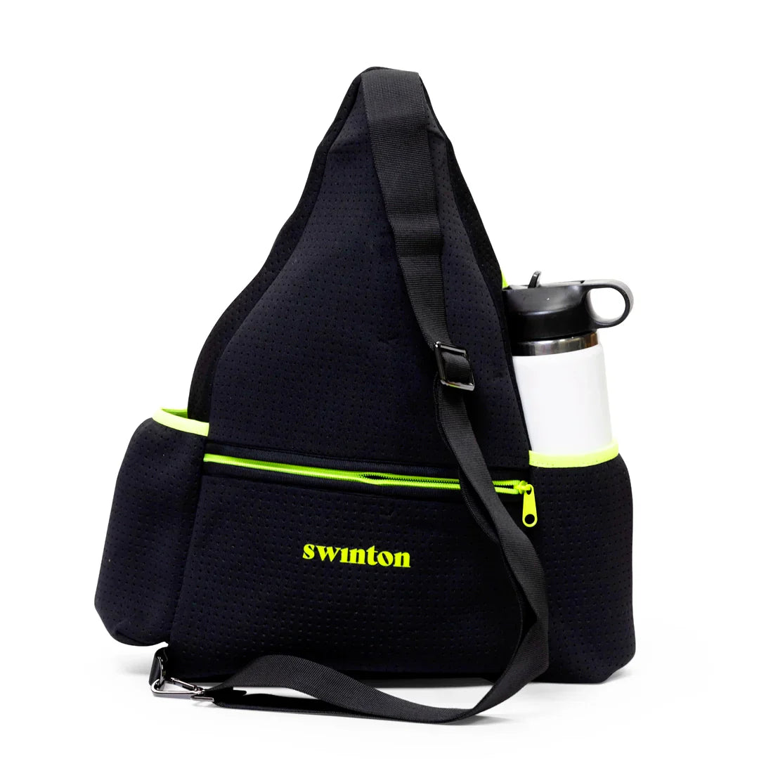 Pickleball Sling Bag - Black (personalization Available)