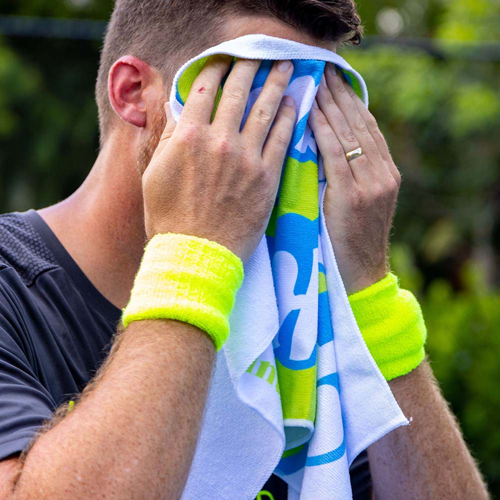 Pickleball Sports Towel White