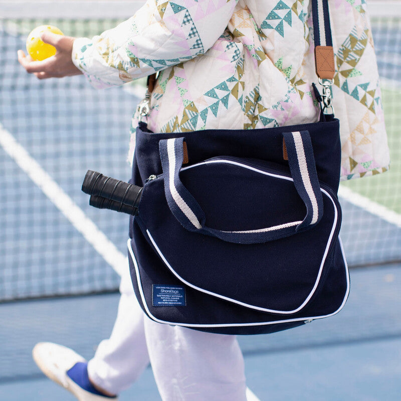 Pickleball Tote Bag (navy) - Nvy / Os