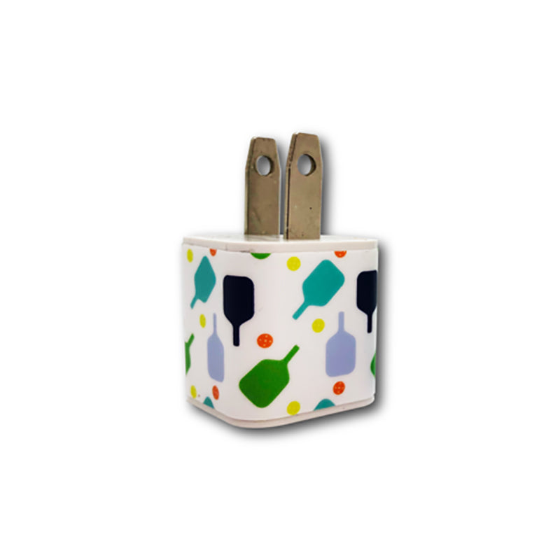 Pickleball Usb Adaptor Plug (1x) - Wht / Os