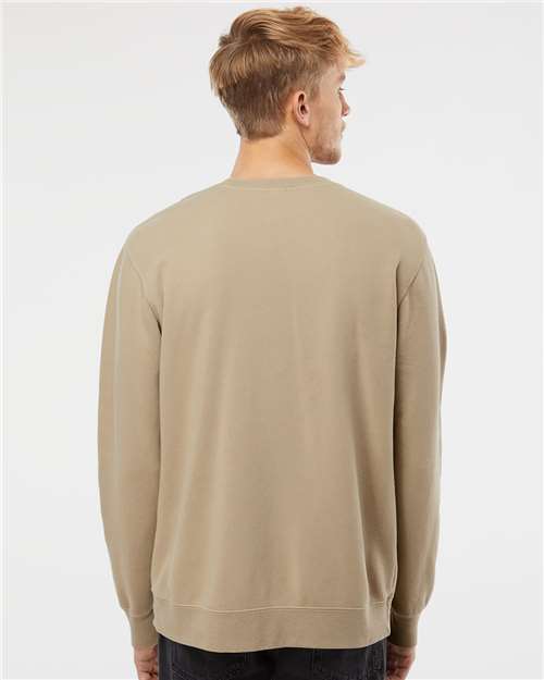 Pigment Sandstone Midweight Pigment-Dyed Crewneck Sweatshirt - PRM3500
