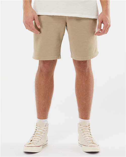 Pigment Sandstone Pigment-Dyed Fleece Shorts - PRM50STPD