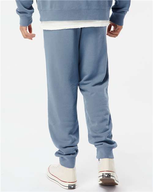 Pigment Slate Blue Pigment-Dyed Fleece Pants - PRM50PTPD