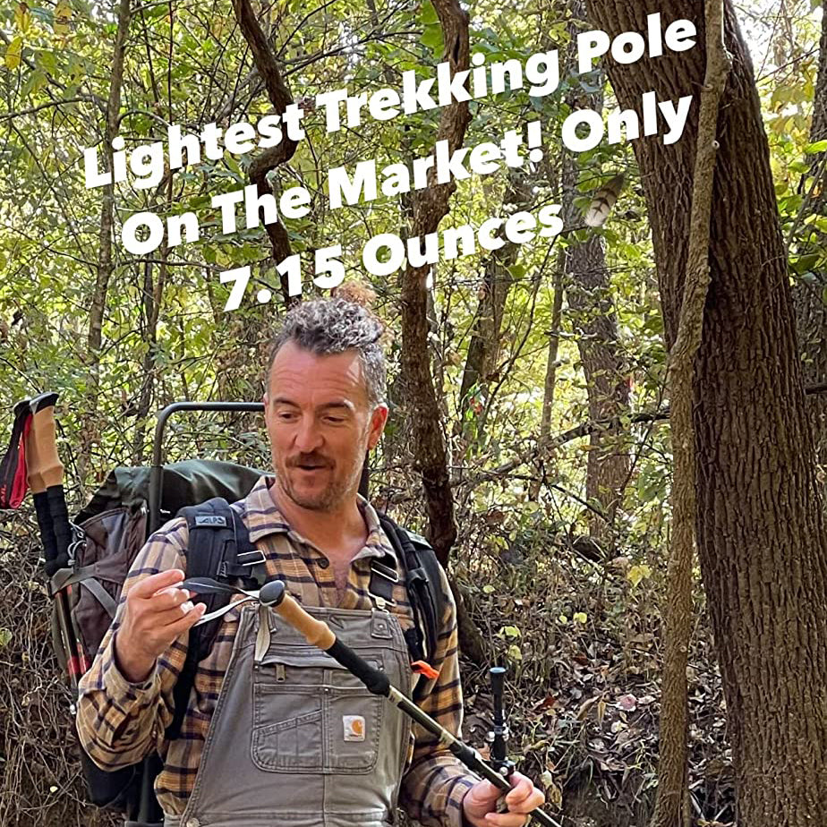Pike Trail Carbon Fiber Trekking Poles: High Performance Hiking Sticks for Hunting and Nordic Walking