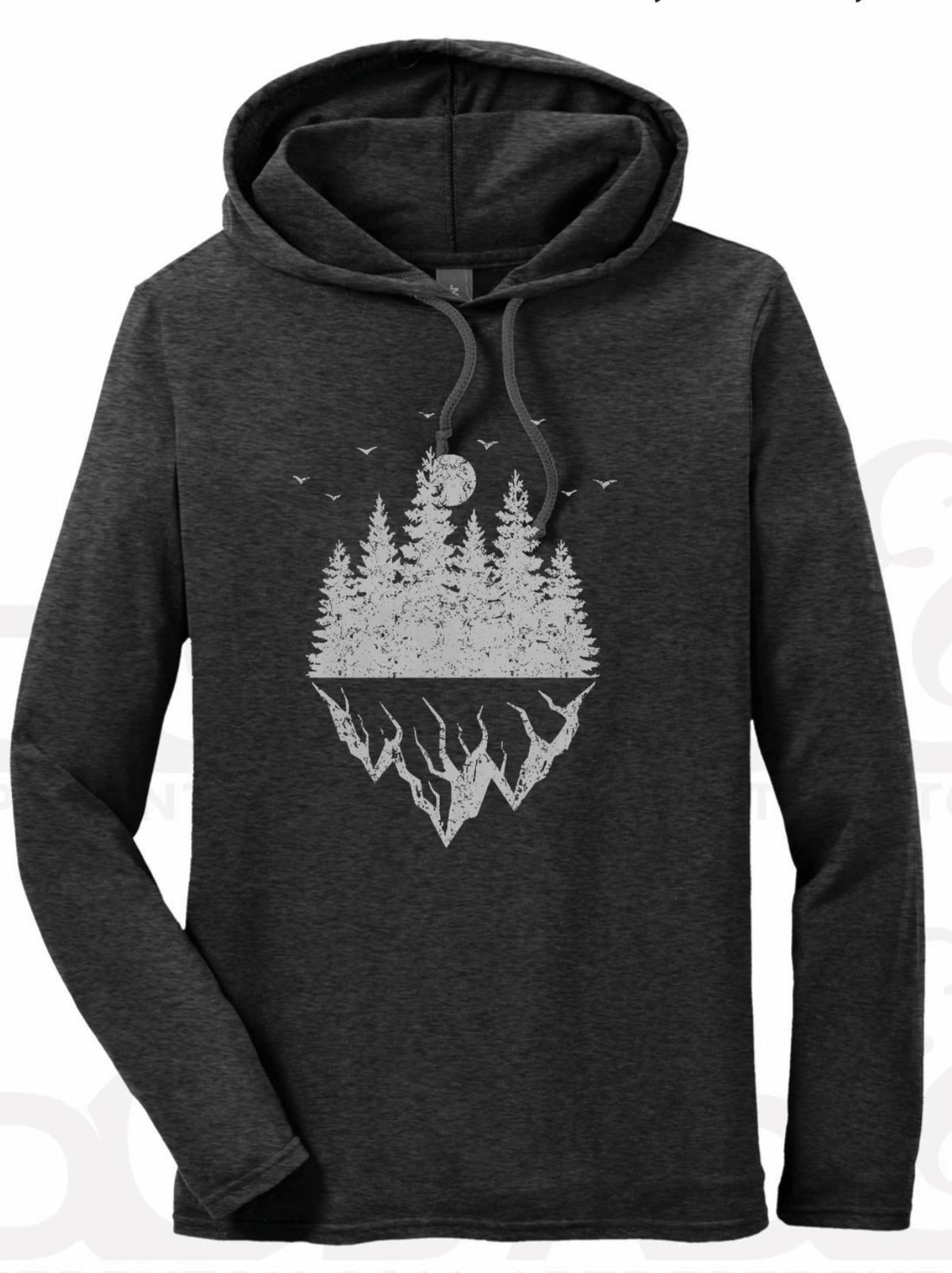 Pike Trail Comfy Tee’s & Easy Going Hoodies - Dark Grey Hoodie / Small