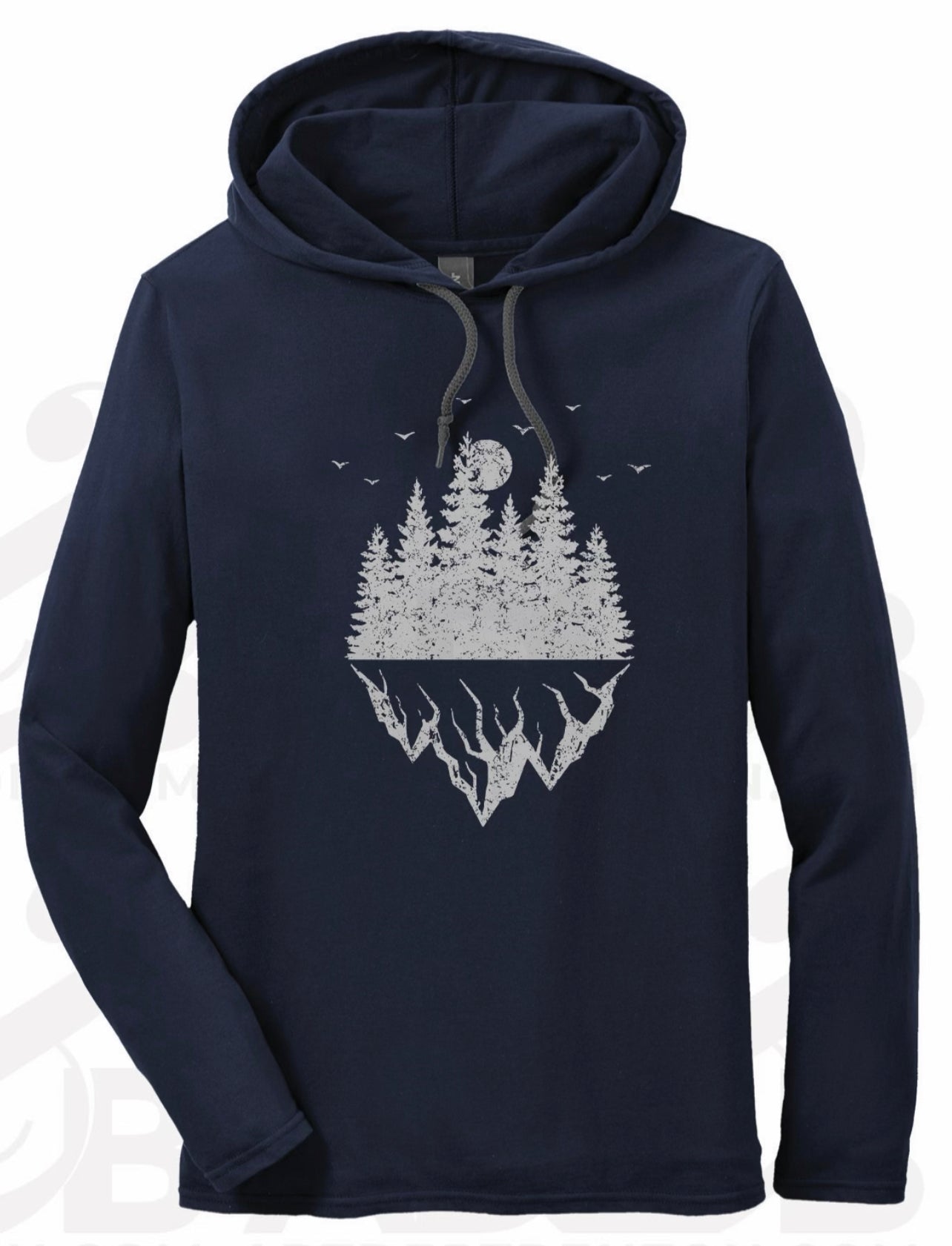 Pike Trail Comfy Tee’s & Easy Going Hoodies - Dark Grey Hoodie / Small