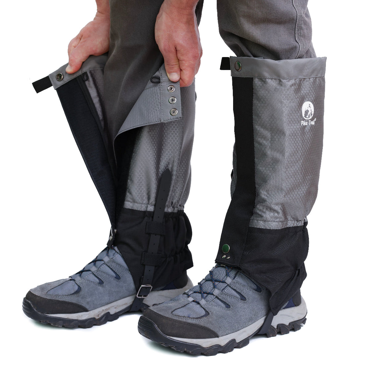 Pike Trail Hiking Leg Gaiters - Overcast Grey