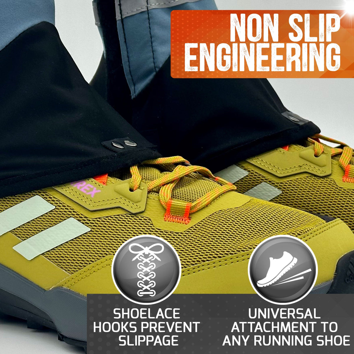Pike Trail Low Cut Running Thru-hiker Gaiters