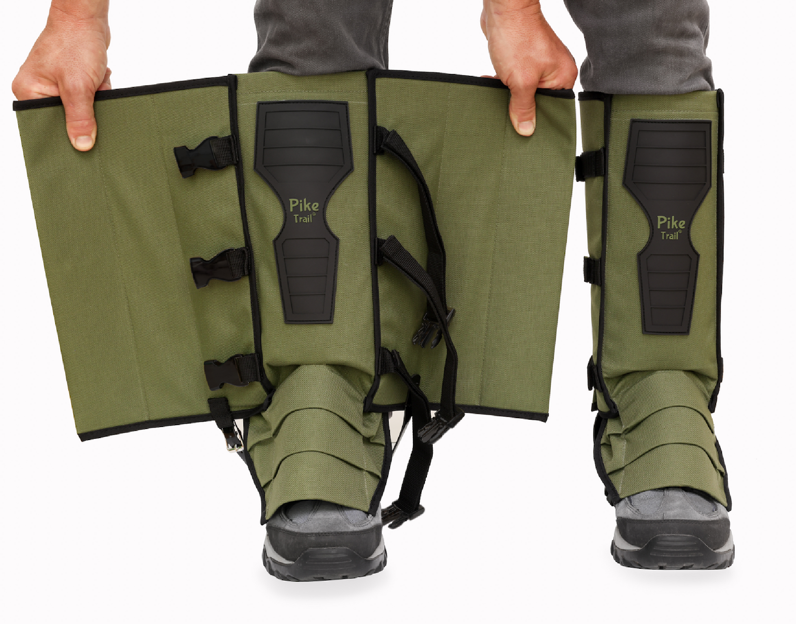 Pike Trail Snake Gaiters Leg Guards - Black