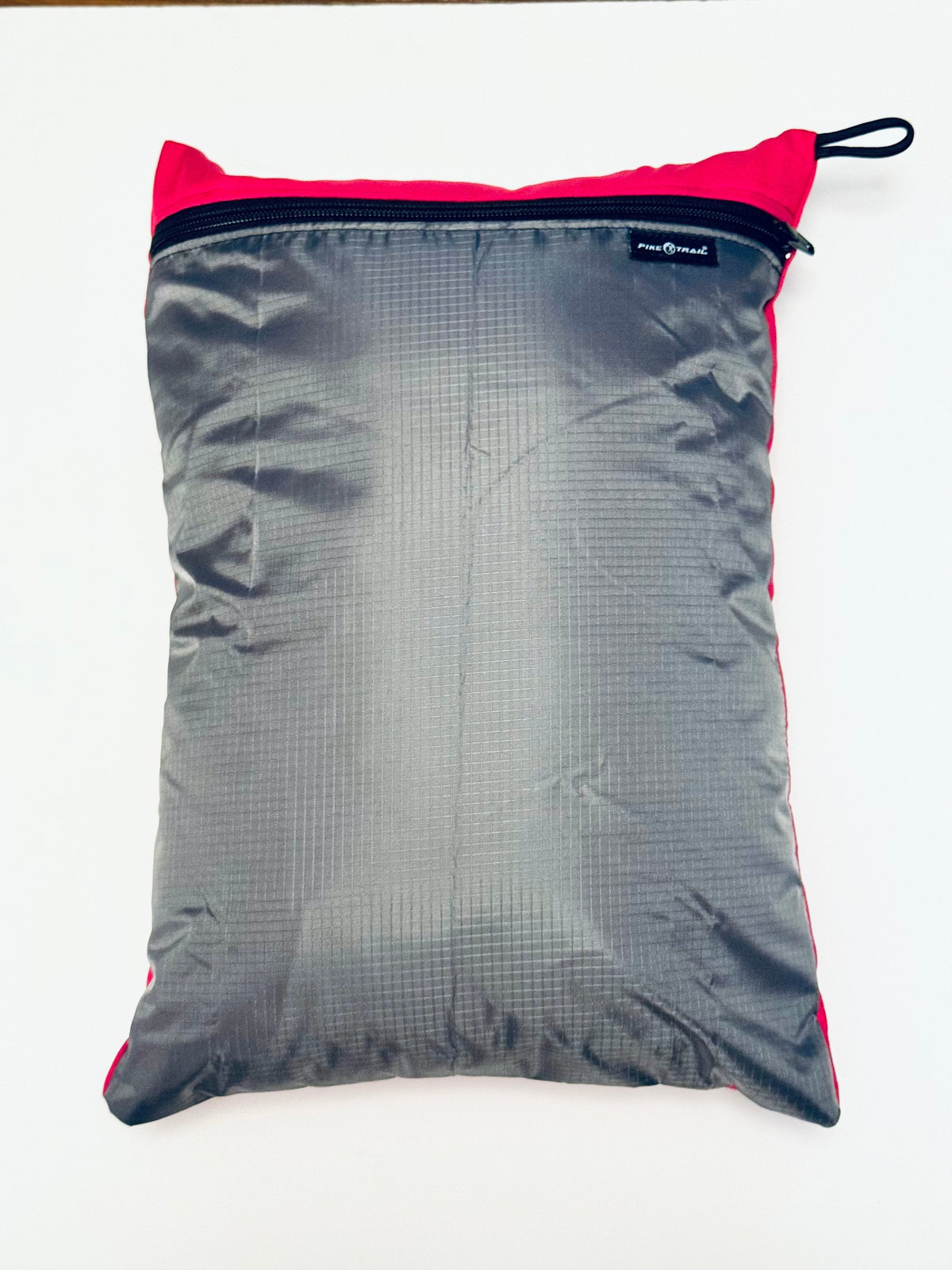 Pike Trail Stuff Sack Pillow - Pink/grey