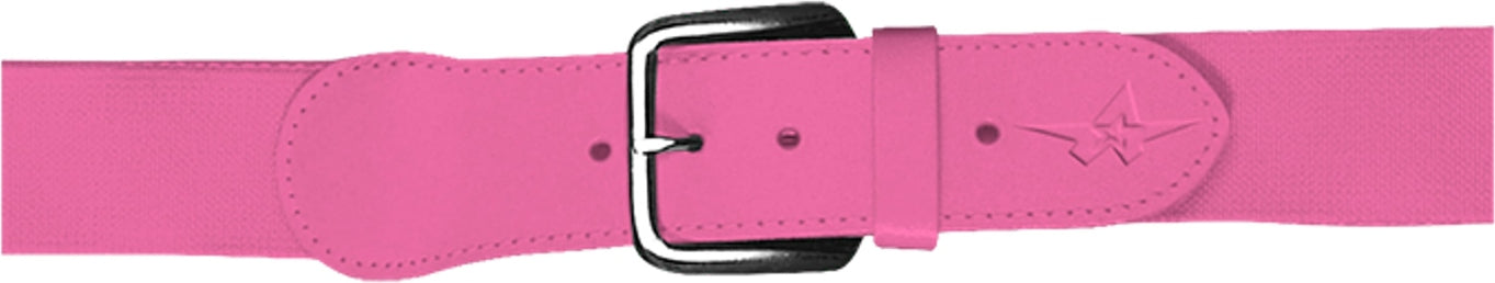 PINK BASEBALL BELT