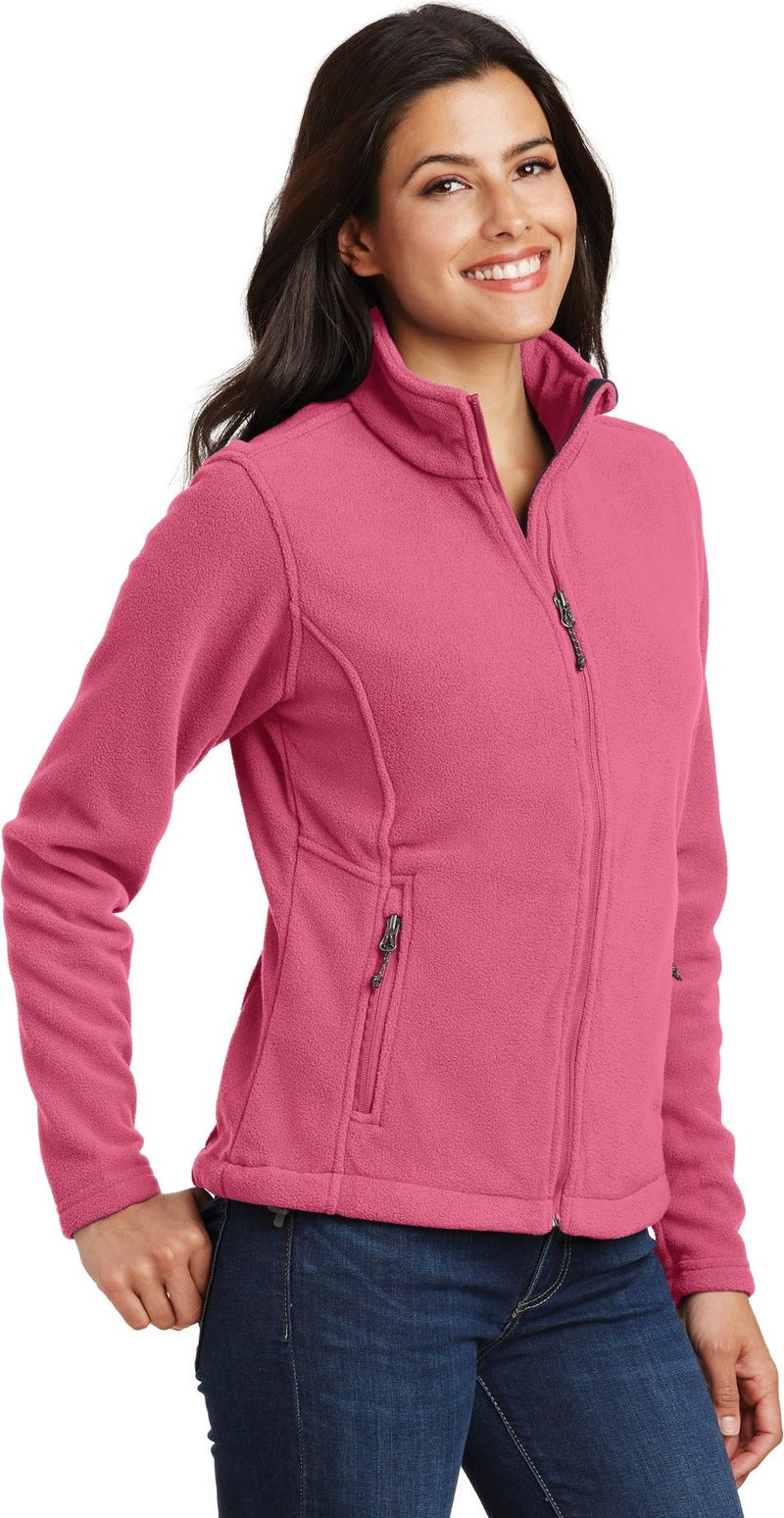 Pink Blossom Port Authority Women's Value Fleece Jacket. L217