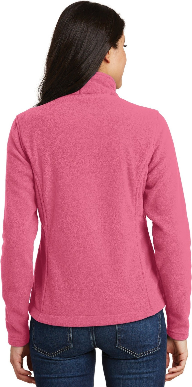 Pink Blossom Port Authority Women's Value Fleece Jacket. L217