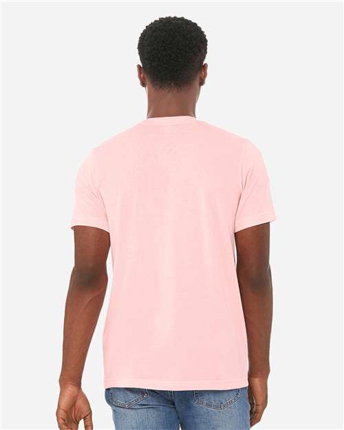Pink Triblend Triblend Tee - 3413