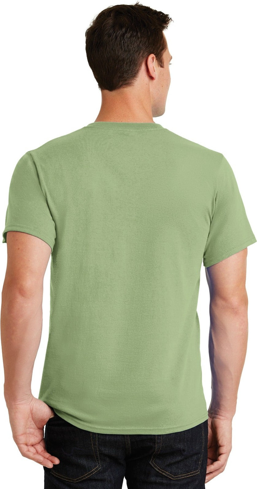 Pistachio Port & Co Essential Tee. PC61